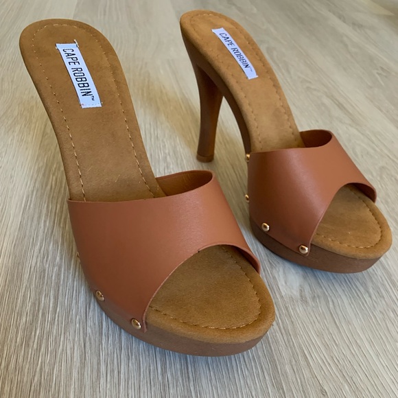 Cape Robbin high heels cognac - Picture 2 of 11